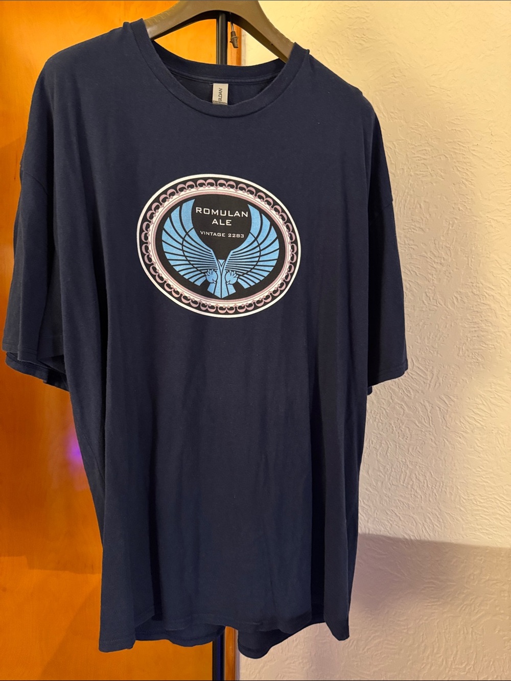 Gildan Navy Blue Romulan Ale Graphic Tee